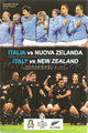 Italy v New Zealand 2009 rugby  Programmes